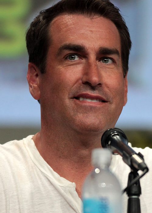 Rob Riggle speaking at the 2014 San Diego Comic Con International