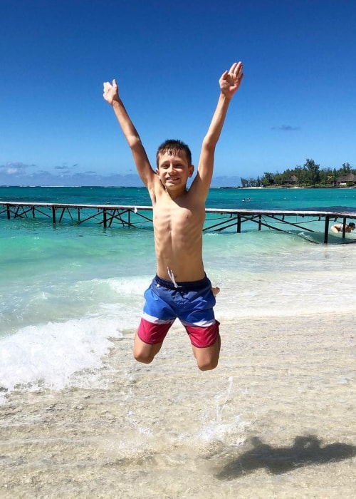 Ronald Kurzawa as seen in a picture taken at the Constance Belle Mare Plage Mauritius in April 2019