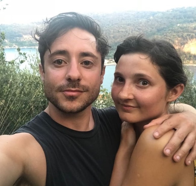 Ruby Bentall as seen in a selfie with her best friend, Ryan Sampson, in January 2019
