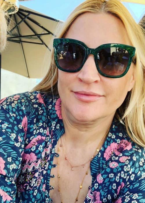 Sarah Thyre in a selfie in May 2019