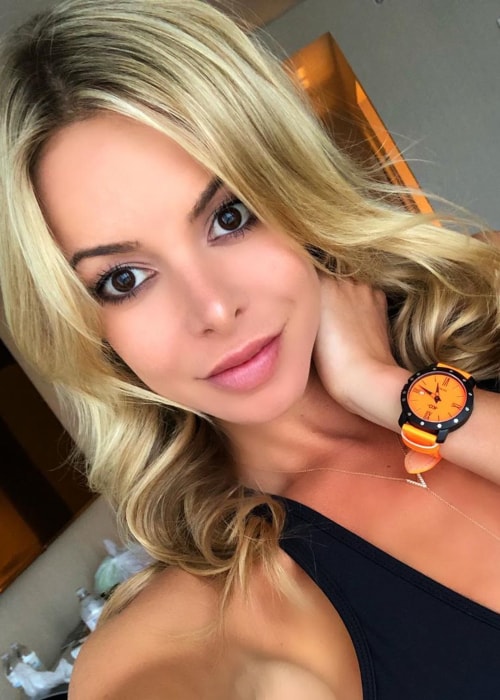 Savannah Lynx as seen in a selfie taken in Waldorf Astoria Las Vegas in July 2019