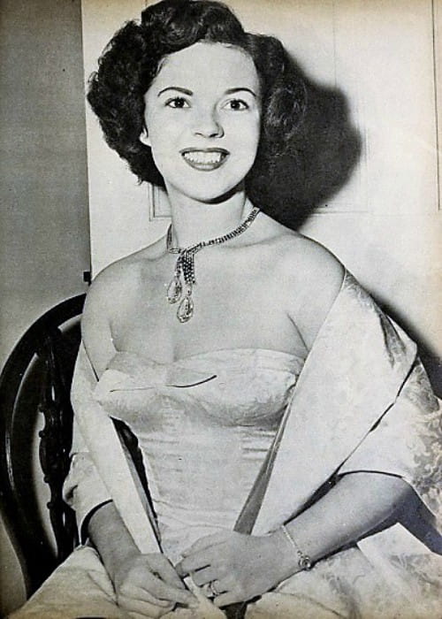 Shirley Temple as seen in January 1952