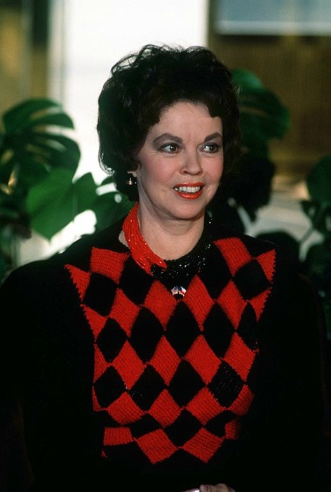 Shirley Temple during an event in October 1990