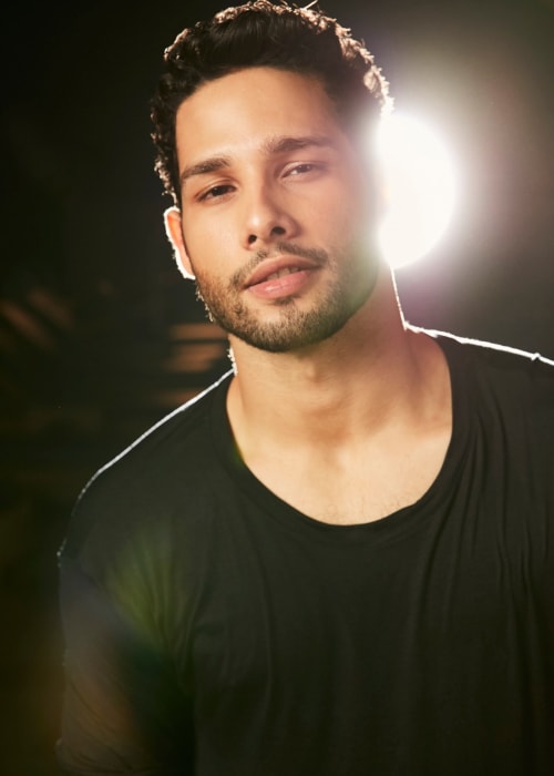 Siddhant Chaturvedi as seen in a picture taken during a photoshoot in January 2019