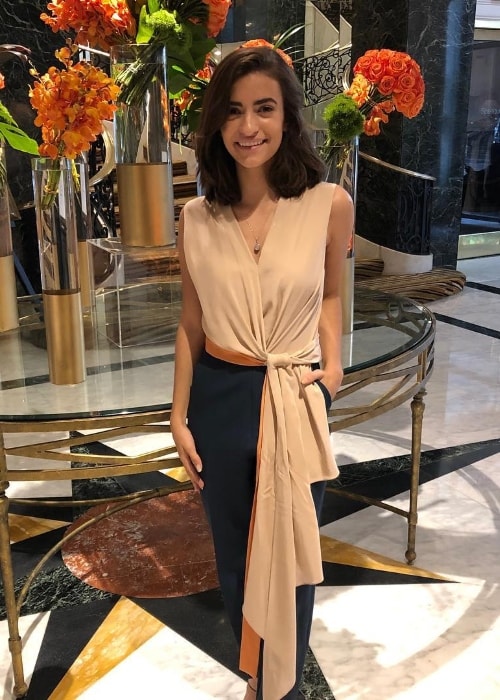 Soni Nicole Bringas as seen while posing for the camera while attending an event in April 2019