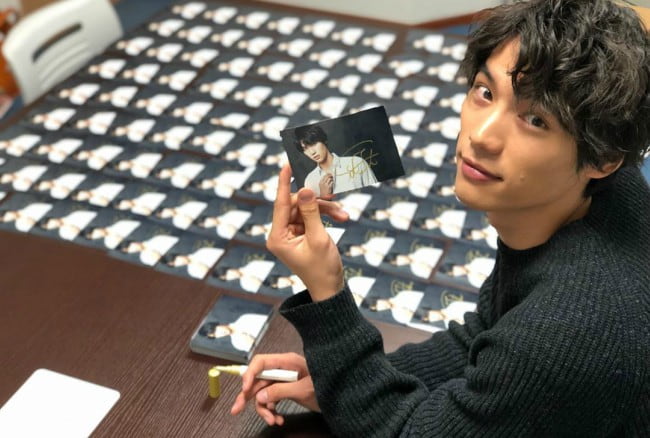 Sota Fukushi in an Instagram post as seen in March 2019
