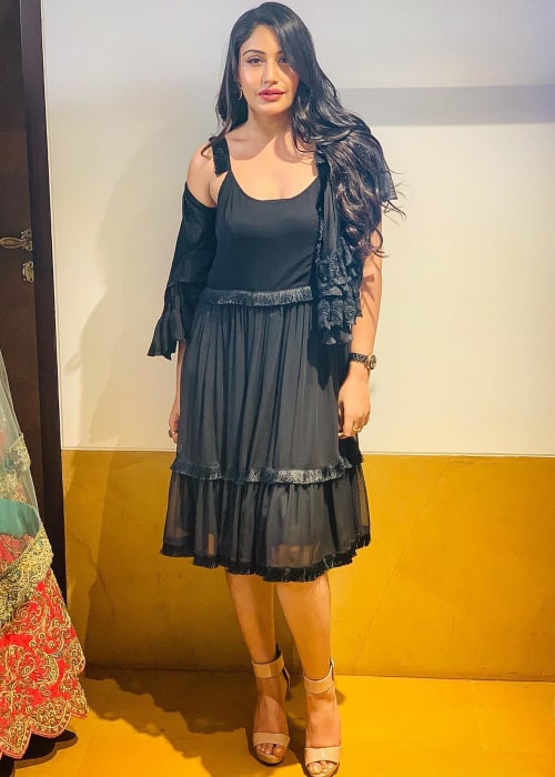 Surbhi Chandna as seen in a picture taken in April 2019