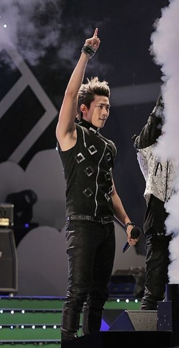 Taecyeon as seen performing in July 2011