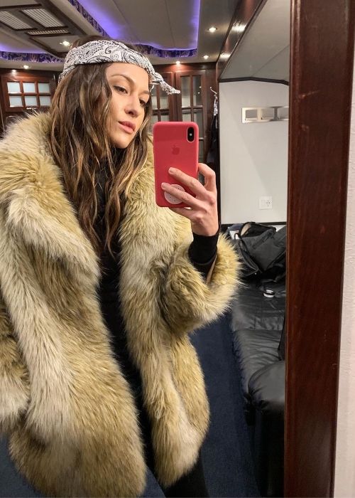 Tasya Teles as seen in an Instagram selfie in 2019