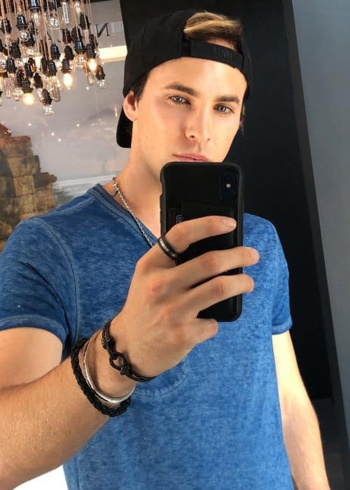 Tristan Tales in a selfie in September 2018