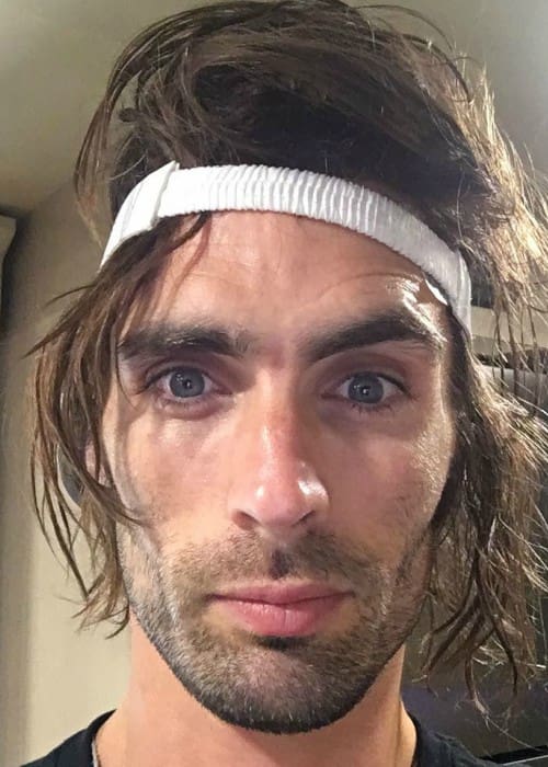 Tyson Ritter in an Instagram selfie as seen in August 2017