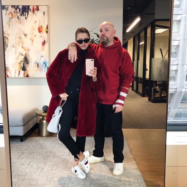 Valeria Lipovetsky with her husband Gary as seen in March 2019