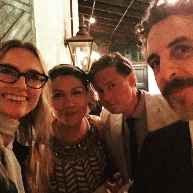 Aimee Mann with her friends as seen on October 2015