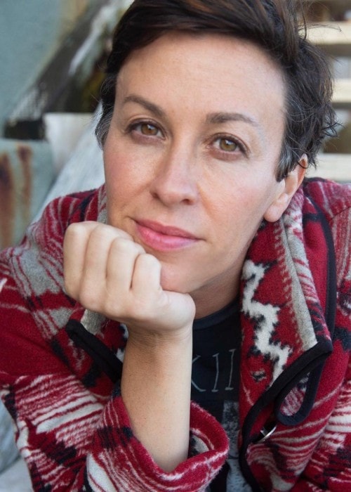 Alanis Morissette as seen in July 2018