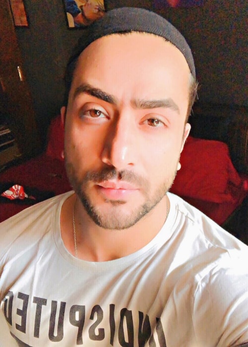 Aly Goni as seen in a selfie taken in September 2018