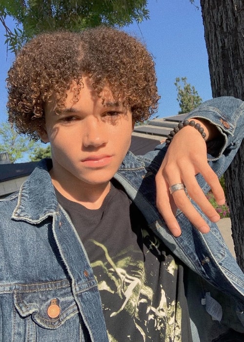 Armani Jackson as seen in a picture in April 2019