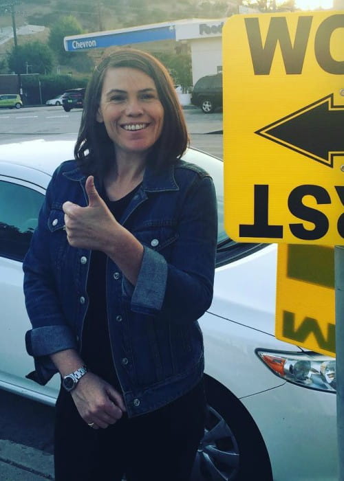 Clea DuVall in an Instagram post as seen in October 2016