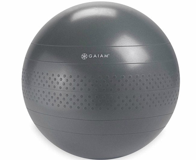 Gaiam Balance Ball Size Chart