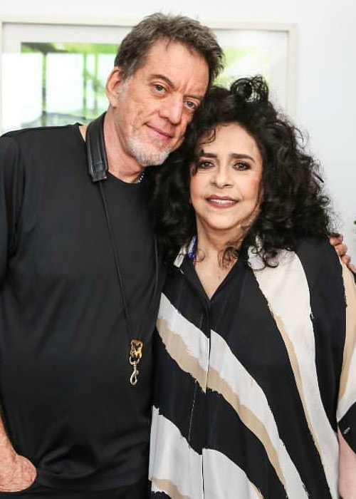 Gal Costa and Leo Gandelman as seen in July 2019