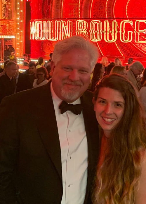 Glenn Beck with his daughter Hannah as seen in July 2019