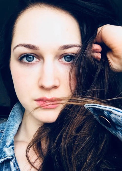 Hannah James in an Instagram post as seen in March 2018