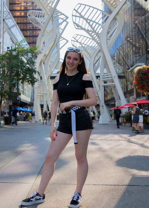 Jayde Vincent as seen in a picture taken in Calgary, Alberta in August 2019