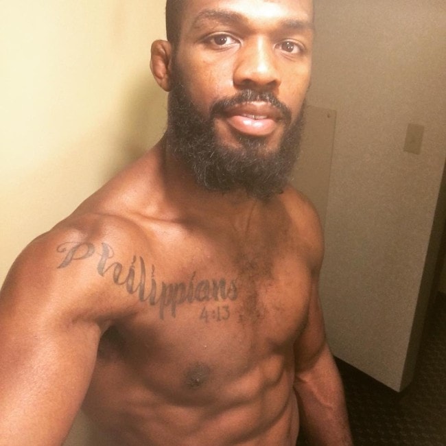 Jon Jones as seen in April 2016