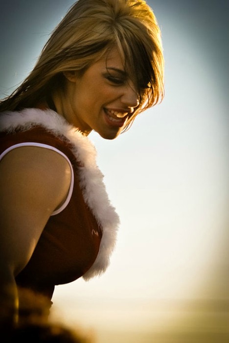 Kaitlyn at the 2010 Tribute to the Troops show in Fort Hood