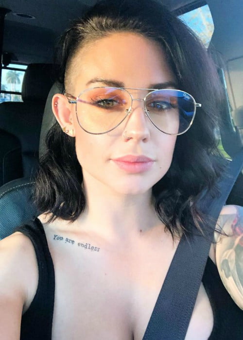 Kaitlyn in an Instagram selfie as seen in March 2019