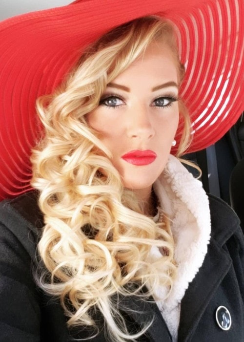 Lacey Evans as seen in April 2019