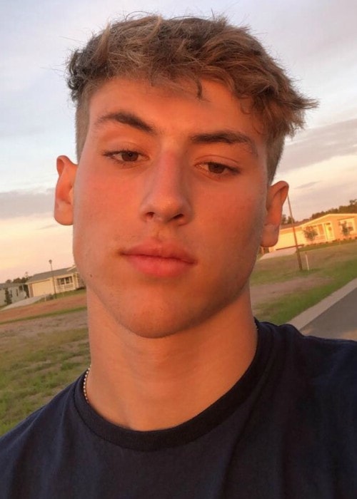 Mason Gaines in an Instagram selfie as seen in August 2019