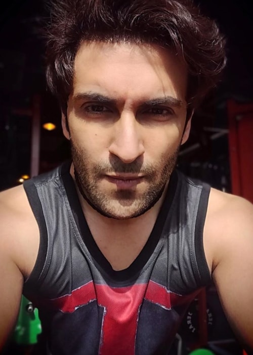 Nandish Sandhu as seen in a selfie taken in May 2019