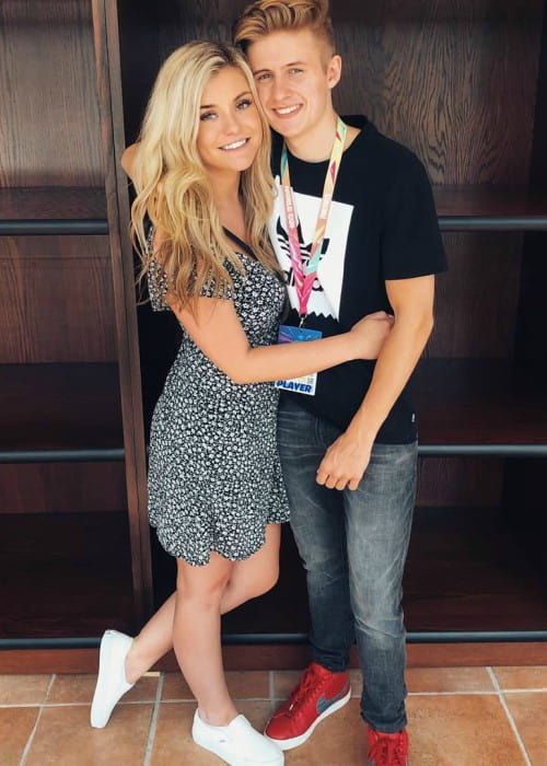 Symfuhny and BrookeAB as seen in July 2019