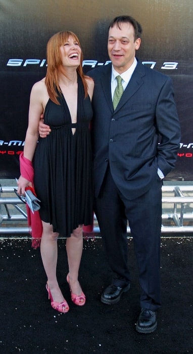 Ted Raimi as seen with Suzanne Keilly in a picture taken during an event in April 2007