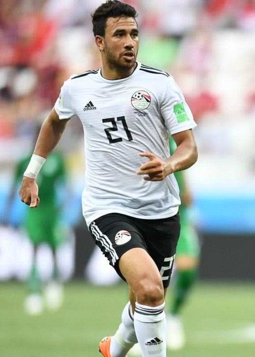 Trézéguet during a match as seen in June 2018