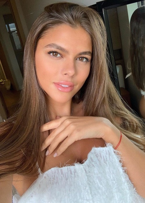 Victoria Odintcova as seen in July 2019