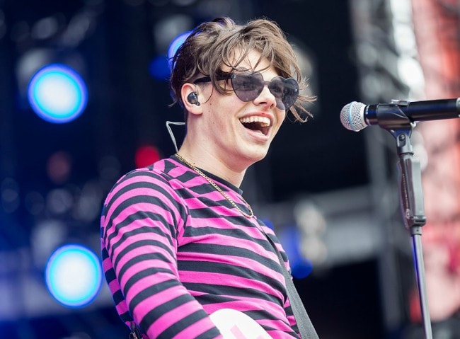 Yungblud during the Rock am Ring music festival in 2018