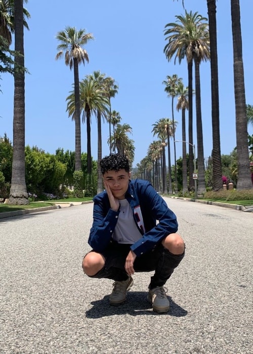 A1Saud as seen while posing for a picture in Beverly Hills, Los Angeles County, California, United States in July 2019