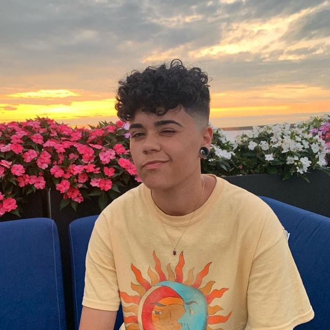 A1Saud as seen while winking for a picture while enjoying an amazing sunset in August 2019