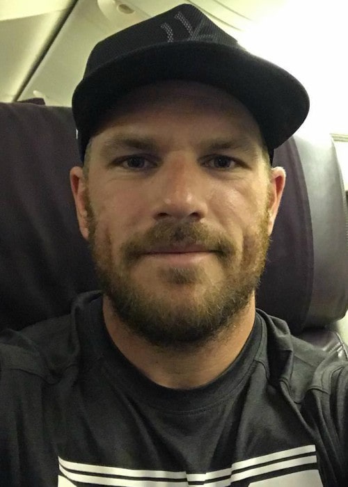 Aaron Finch in an Instagram selfie as seen in May 2018