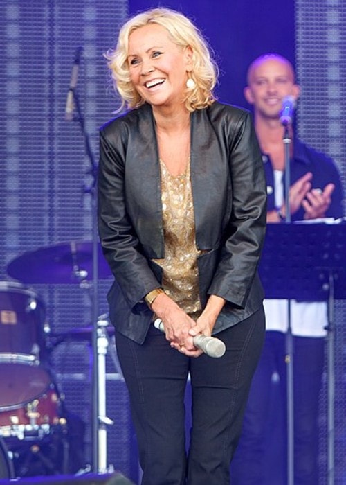 Agnetha Fältskog as seen in August 2013