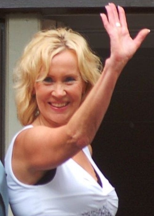 Agnetha Fältskog as seen in July 2008