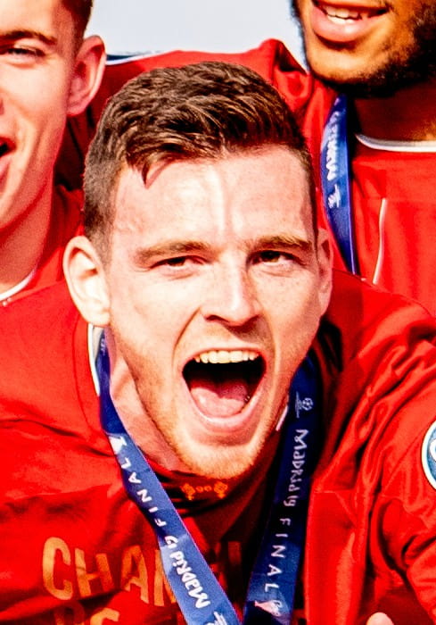 Andrew Robertson as seen in June 2019