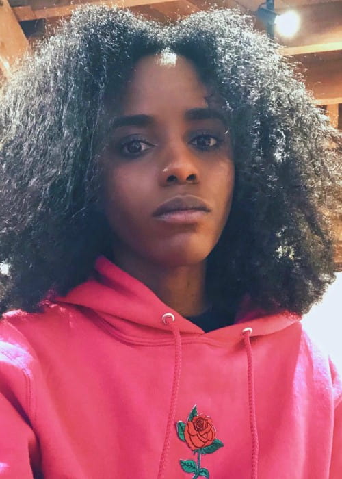 Angel Haze in an Instagram selfie as seen in February 2019