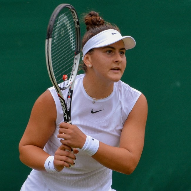 Bianca Andreescu as seen in June 2017