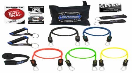 Bodylastics MAX Tension Resistance Bands Set Review - Healthy Celeb