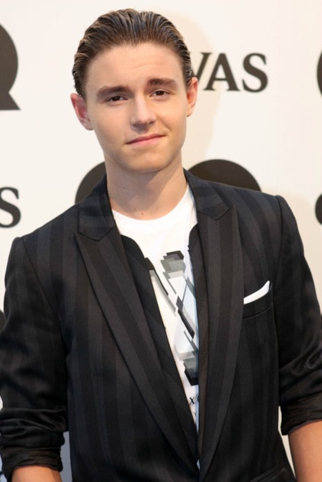 Callan McAuliffe at GQ Men Of The Year Awards in 2011