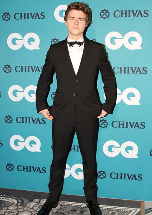 Callan McAuliffe during an event in November 2012