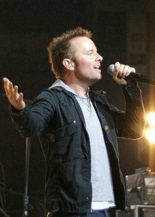 Chris Tomlin during a concert in November 2007