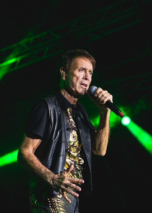 Cliff Richard as seen in July 2017